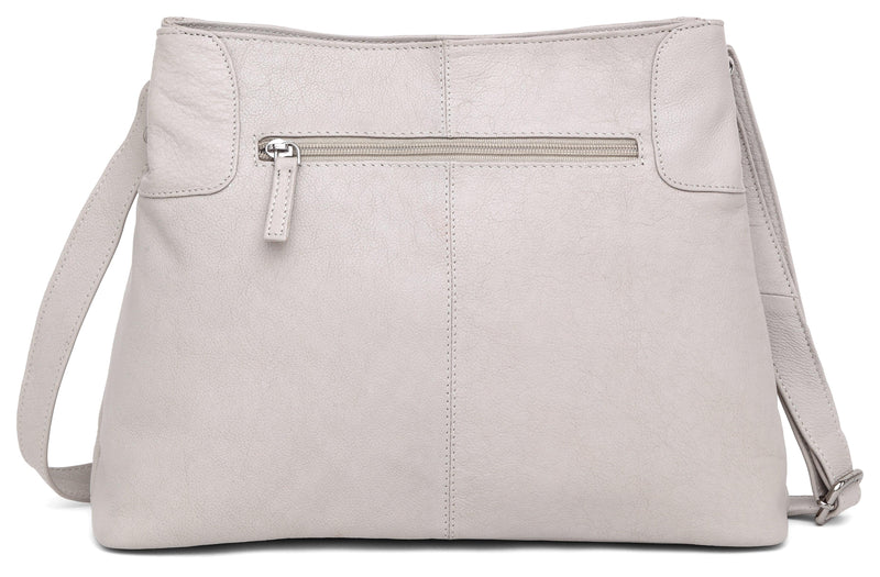 Grey Party Wear Ladies Pu Leather Handbag at Best Price in New Delhi |  Guruji Hand Bag And Footwear